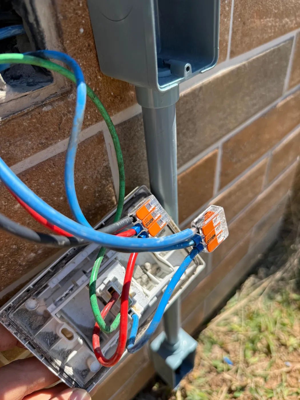 Ligações com conectores de alavanca